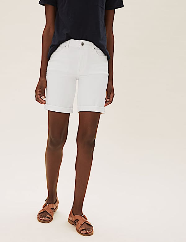 Denim Boyfriend Shorts