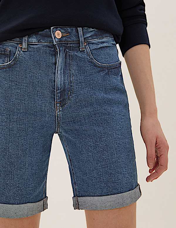 Denim Boyfriend Shorts