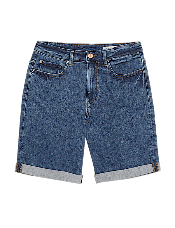 Denim Boyfriend Shorts
