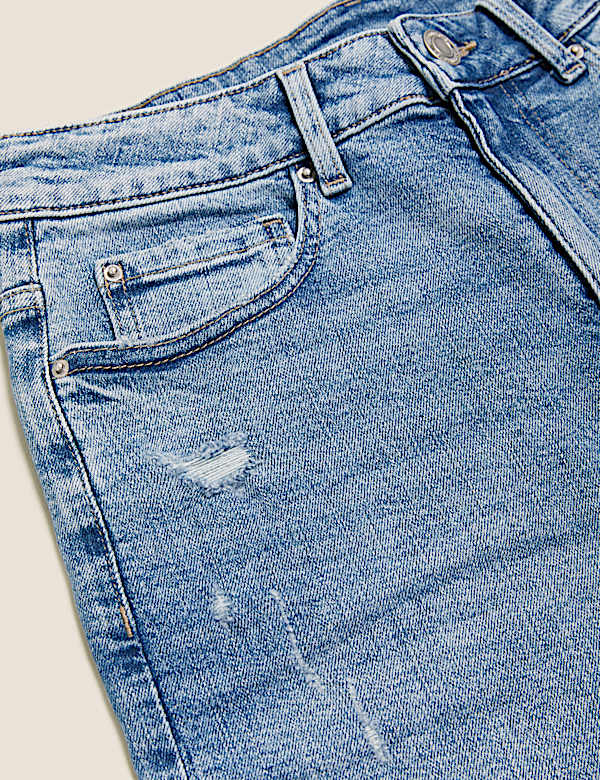 Denim Boyfriend Shorts
