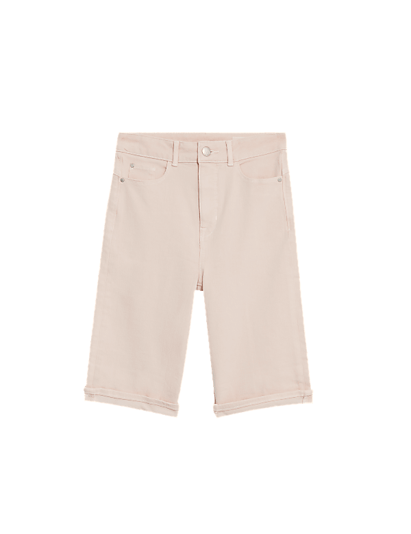 Magic Shaping Denim High Waisted Shorts