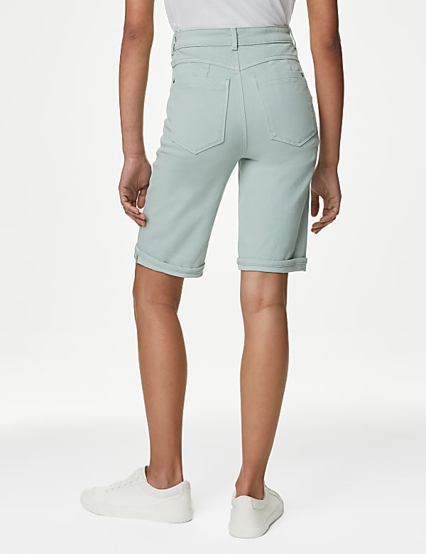 Magic Shaping Denim High Waisted Shorts