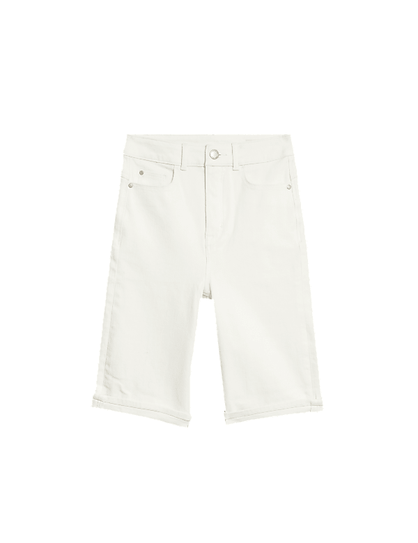 Magic Shaping Denim High Waisted Shorts