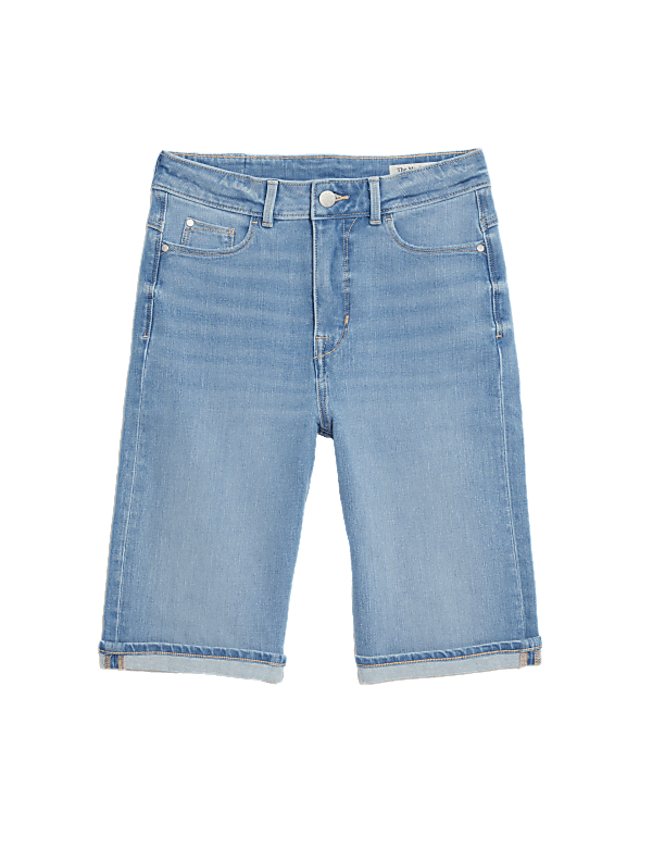 Magic Shaping Denim High Waisted Shorts