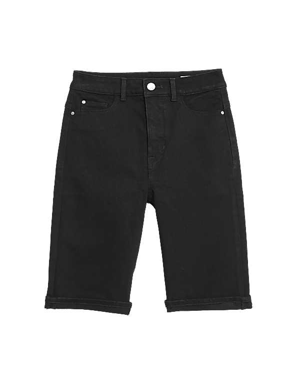 Magic Shaping Denim High Waisted Shorts