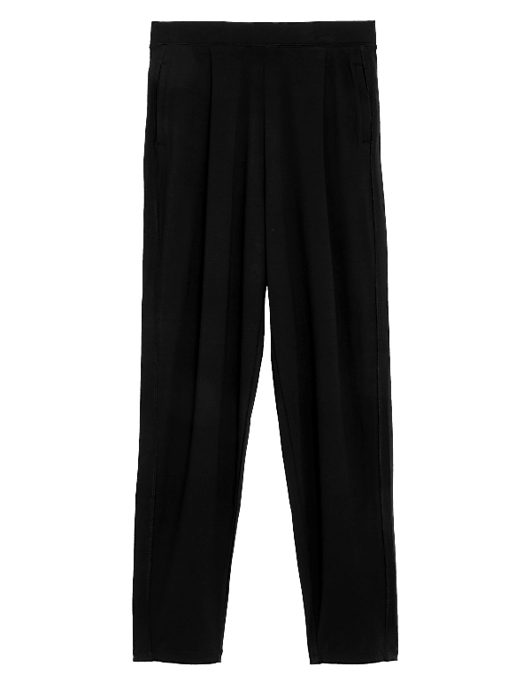 Jersey Tapered Ankle Grazer Trousers