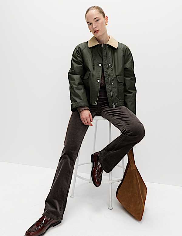 Jeggings c&ocirc;tel&eacute; taille haute coupe &eacute;vas&eacute;e - LU