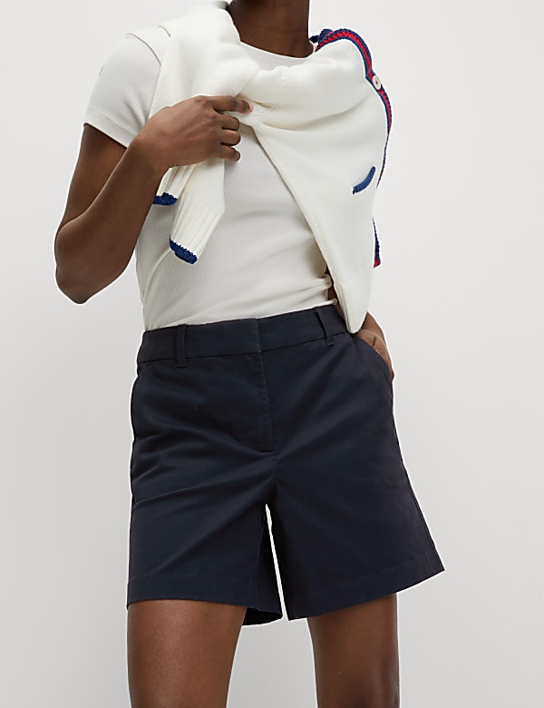 Cotton Rich Chino Shorts - UA