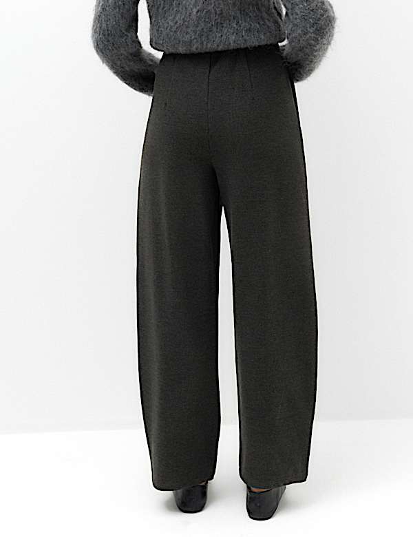 Pleated Barrel Leg Trouser - JO