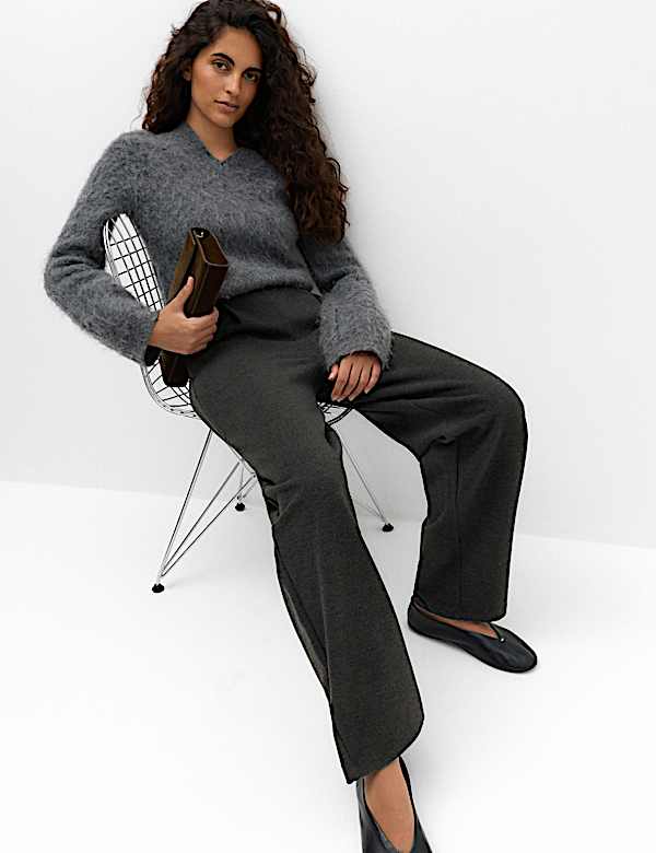 Pleated Barrel Leg Trouser - JO