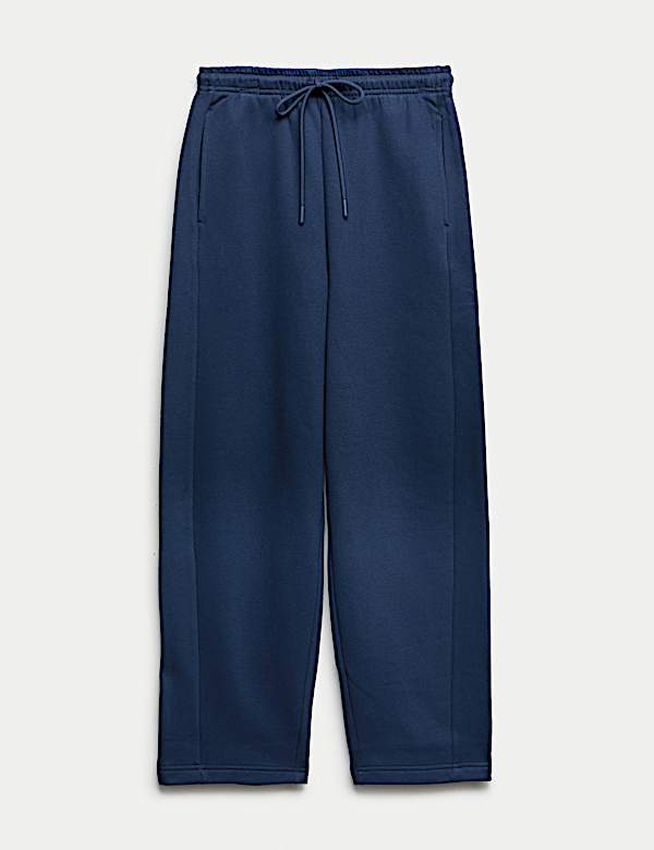 Pantalones deportivos estrechos al tobillo de algod&oacute;n - ES