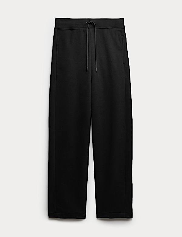 Cotton Rich Brushed Carrot Leg Joggers