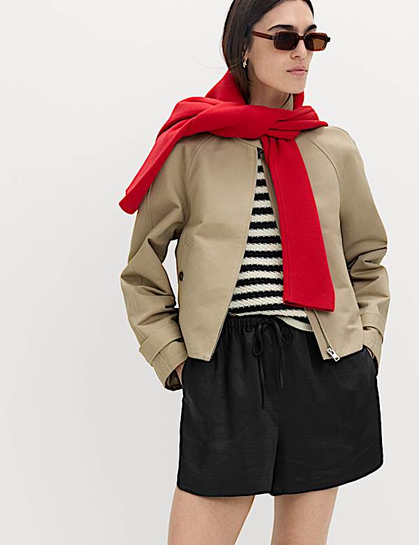 Pantalones cortos de sat&eacute;n - ES