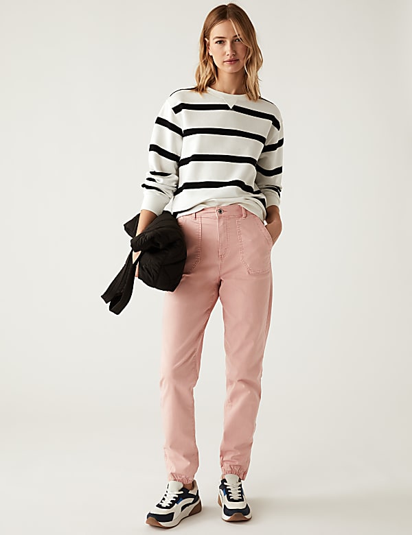 Cotton Rich Slim Fit Joggers