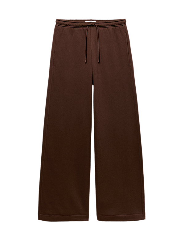 Cotton Rich Wide Leg Joggers