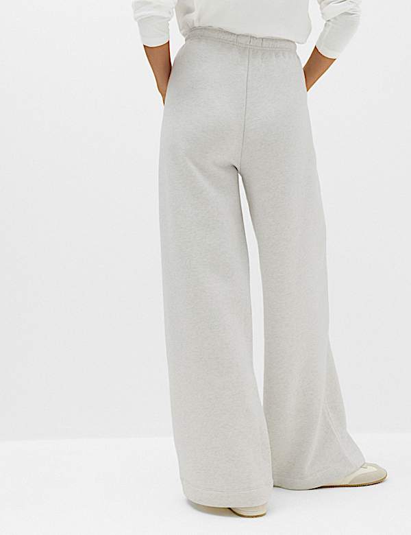 Cotton Rich Wide Leg Joggers