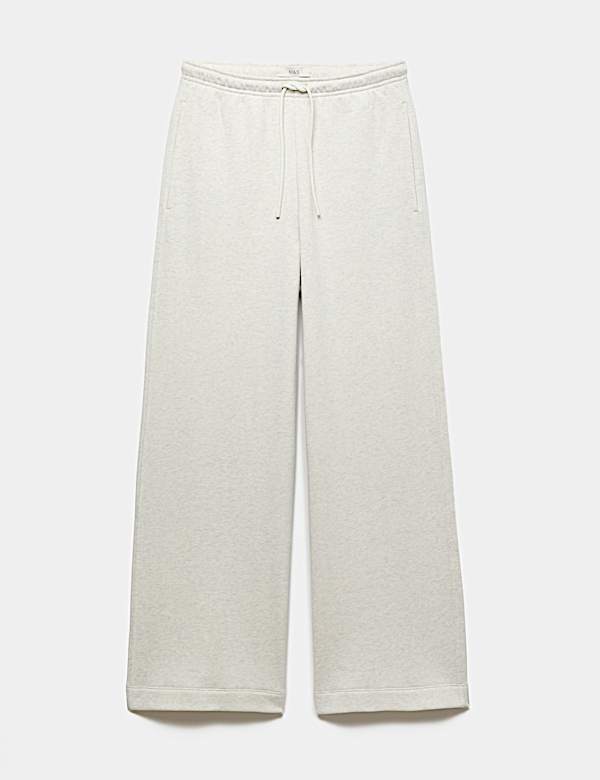 Cotton Rich Wide Leg Joggers - CZ