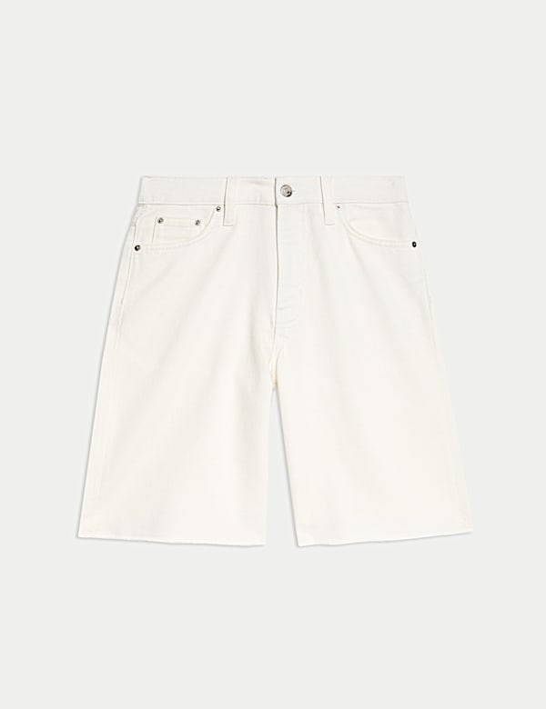 Denim-Bermudashorts aus reiner Baumwolle - DE