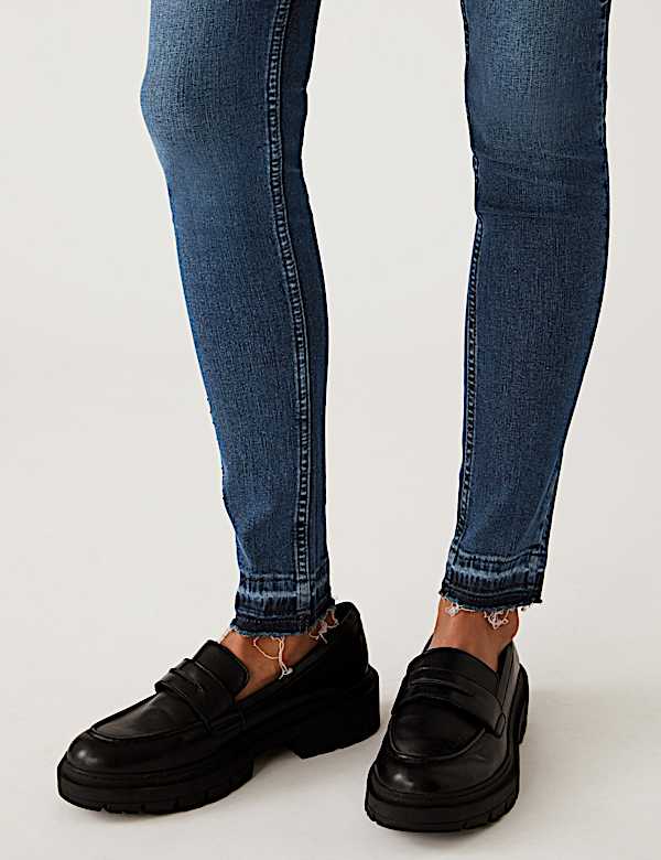 Ivy Premium Embroidered Skinny Jeans