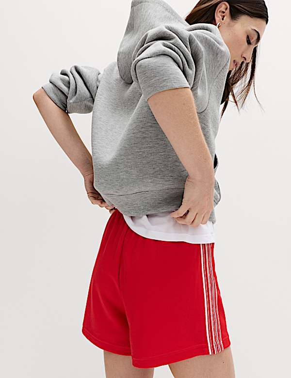Cotton Rich Side Stripe Shorts