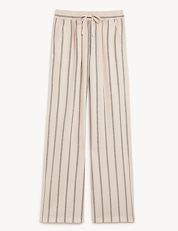 M&s striped trousers store