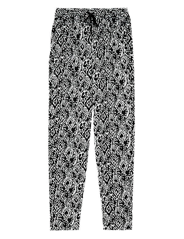 Linen Rich Tapered Trousers