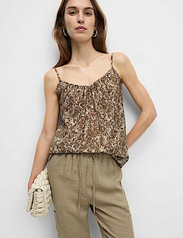 Crinkle Cargo Cuffed Joggers - JP