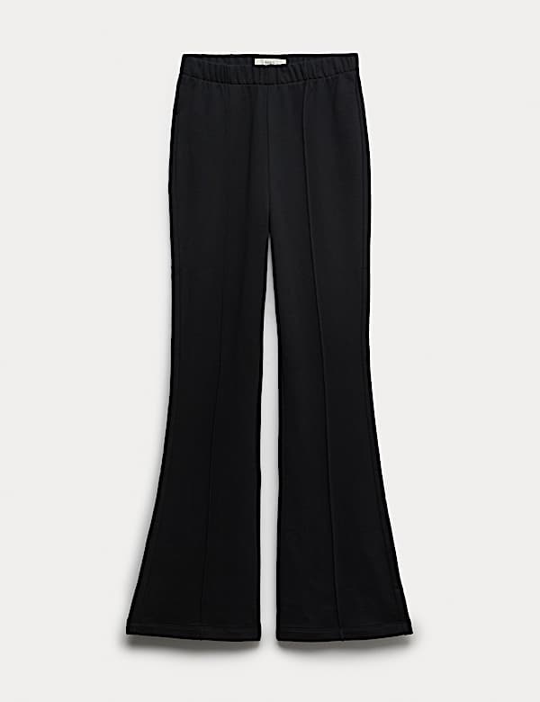 Pantalon de jogging coupe &eacute;vas&eacute;e 100 % coton &agrave; d&eacute;tail couture - BE