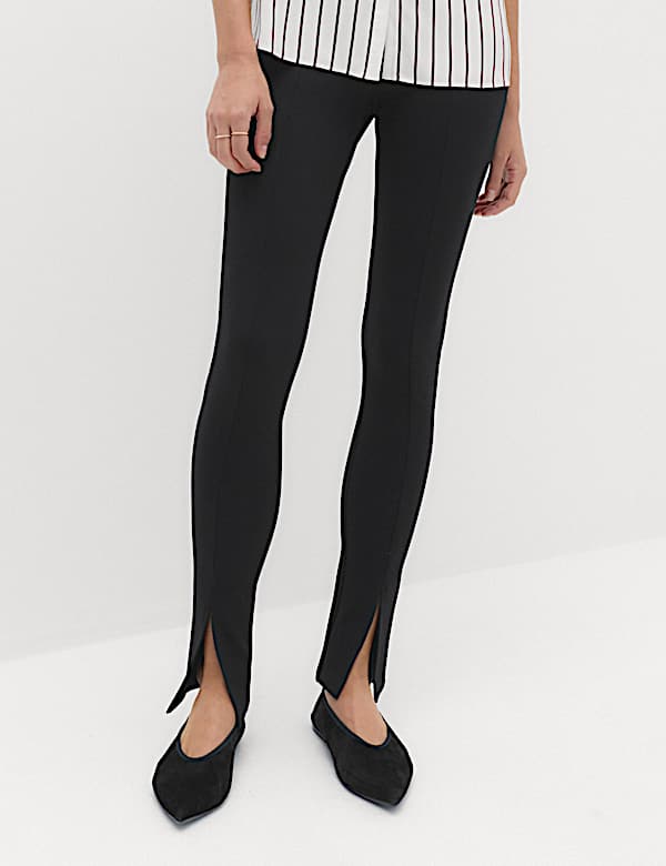 Split Hem Leggings - RO