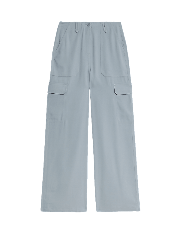Cargo Wide Leg Trousers