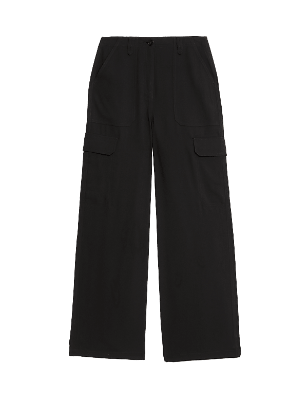 Cargo Wide Leg Trousers
