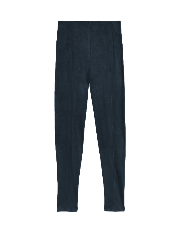 Suedette High Waisted Leggings