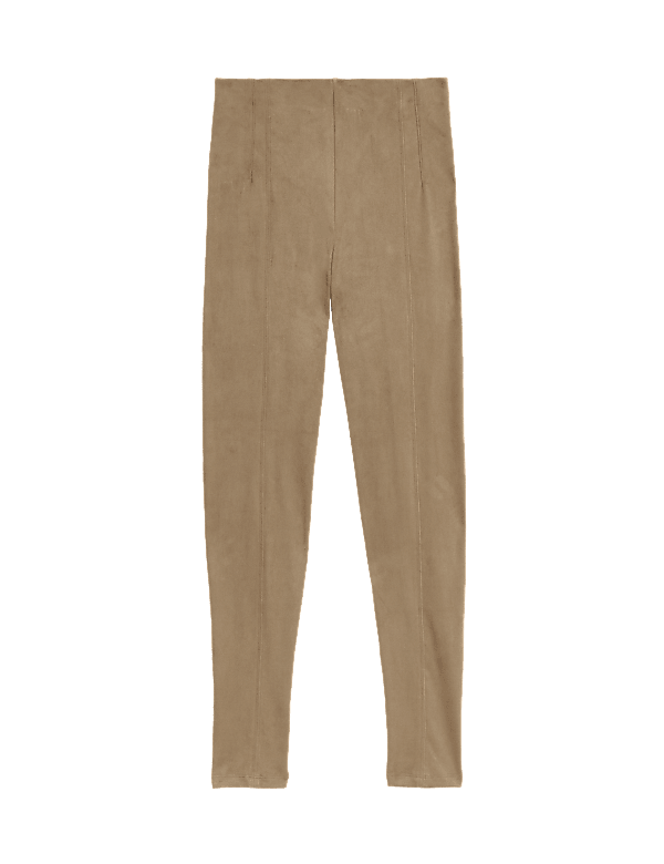 Suedette High Waisted Leggings