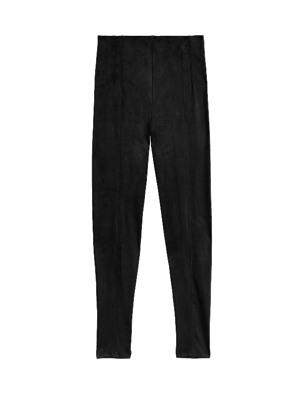 Suedette High Waisted Leggings