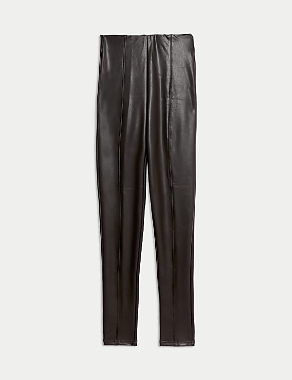Leather Look Leggings - AU
