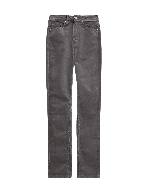 Cord Straight Leg Trousers