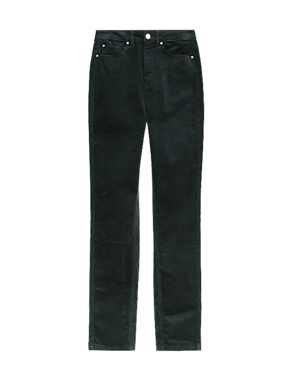 Cord Straight Leg Trousers