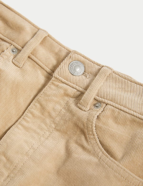 Cord Straight Leg Trousers