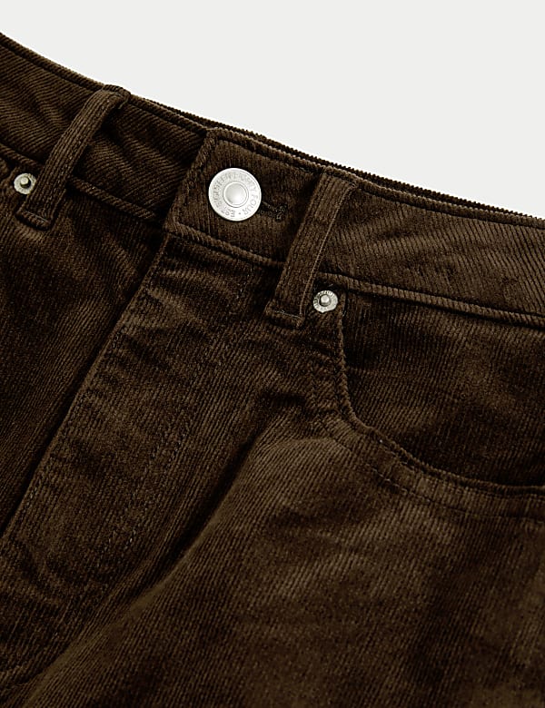 Cord Straight Leg Trousers