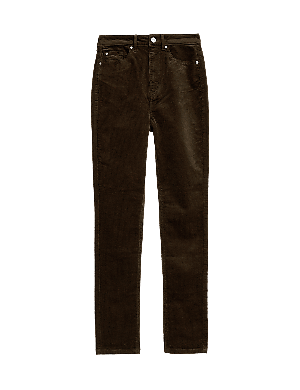 Cord Straight Leg Trousers