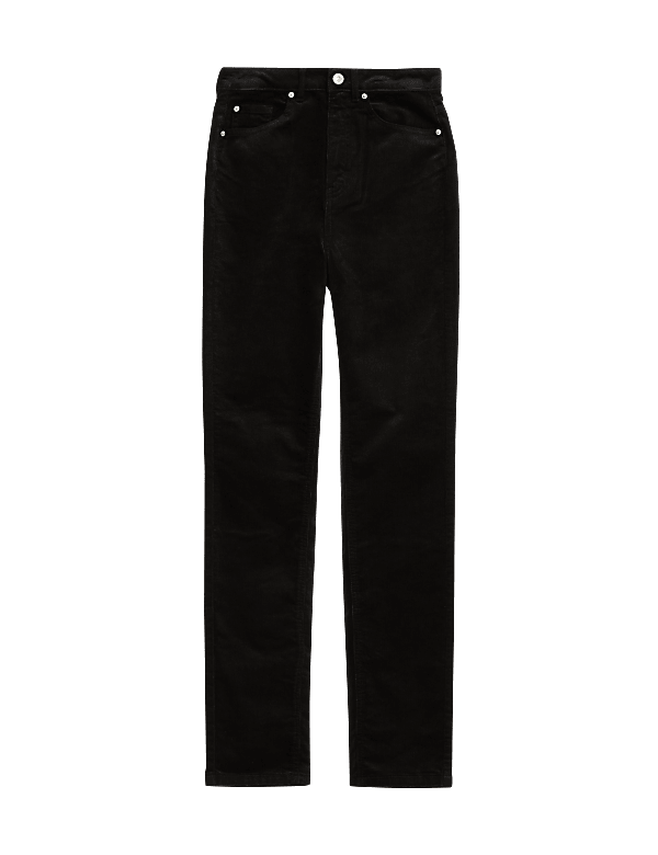 Cord Straight Leg Trousers