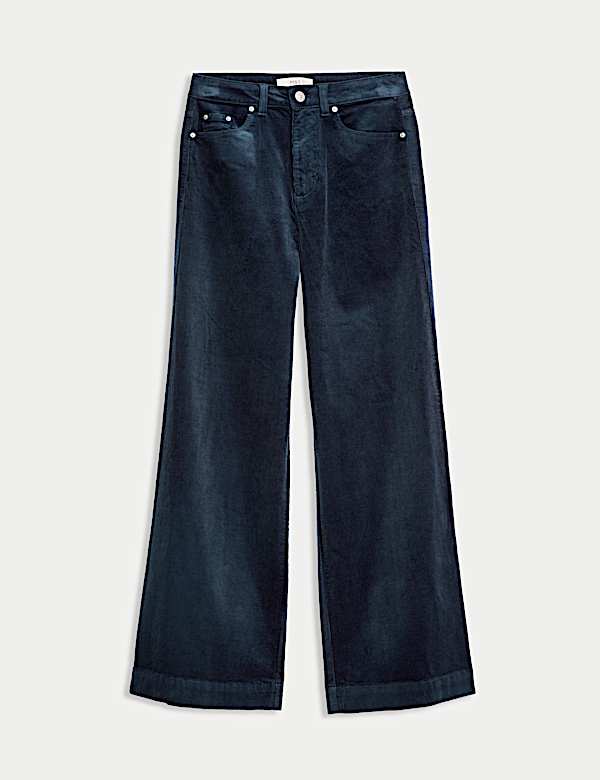 Cord Wide Leg Trousers