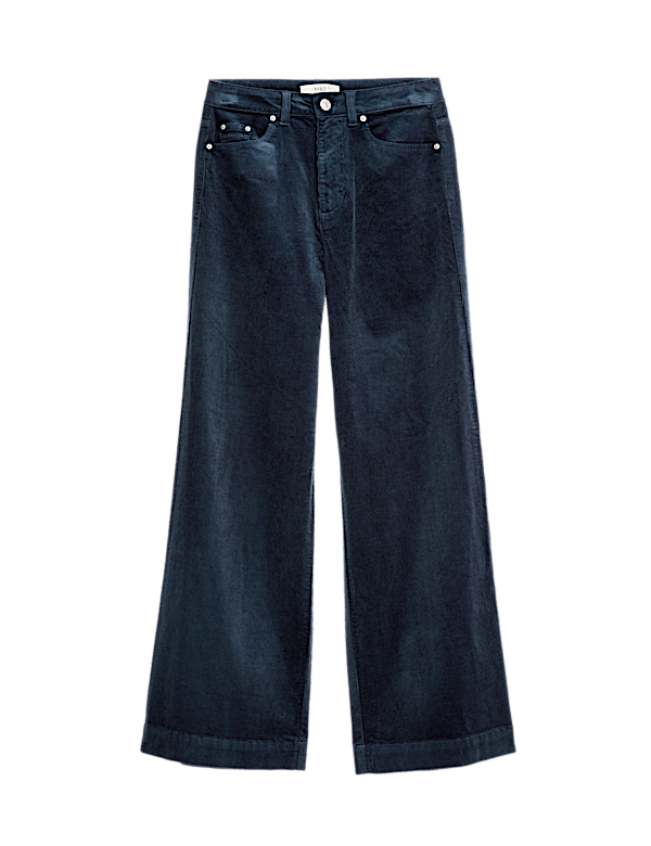 Cord Wide Leg Trousers