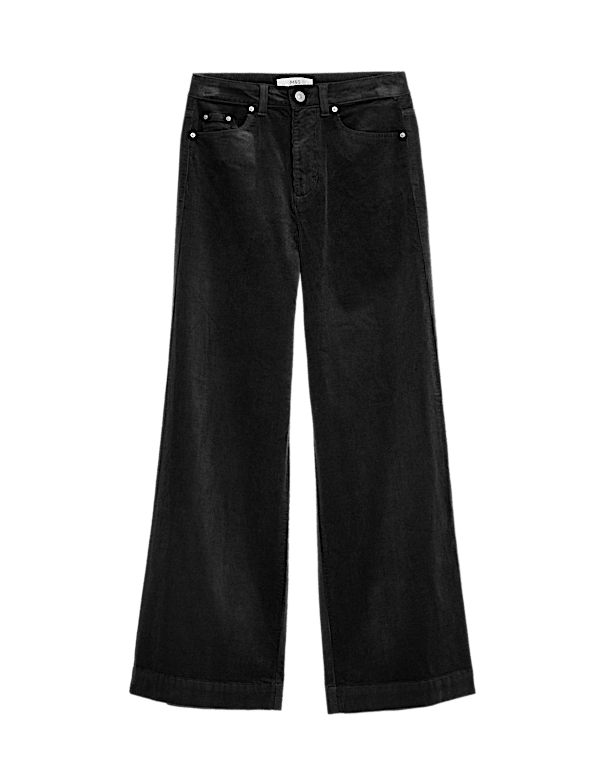 Cord Wide Leg Trousers