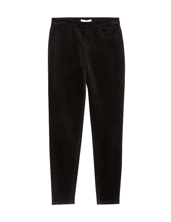Cord High Waisted Jeggings