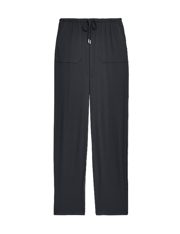 Jersey Drawstring Tapered Trousers