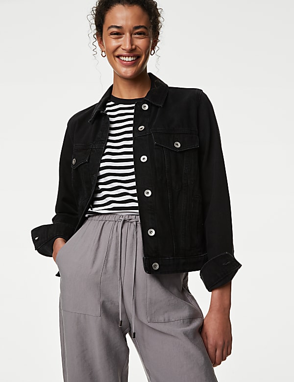 Lyocel Rich Tapered Ankle Grazer Trousers