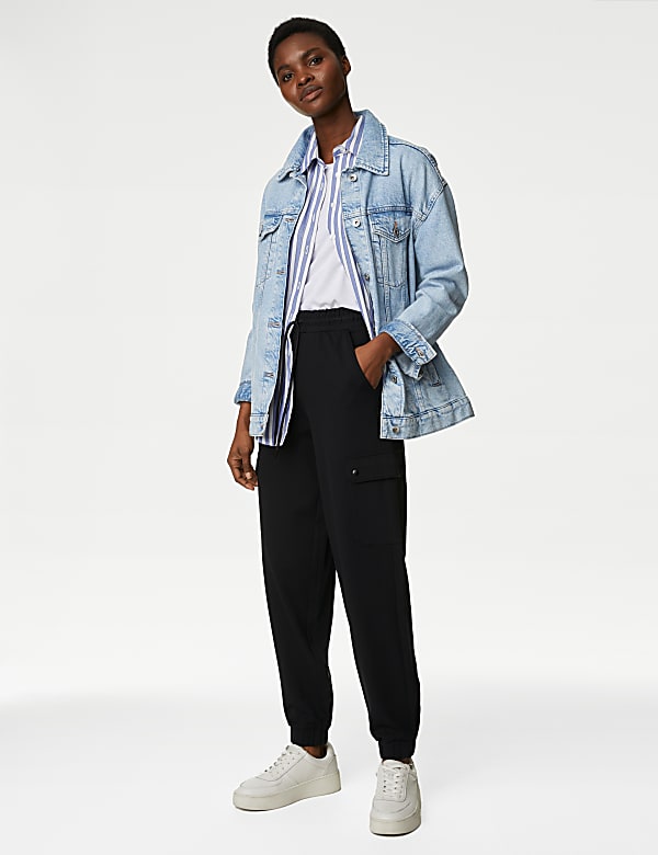 Ponte Utility Tapered Ankle Grazer Joggers