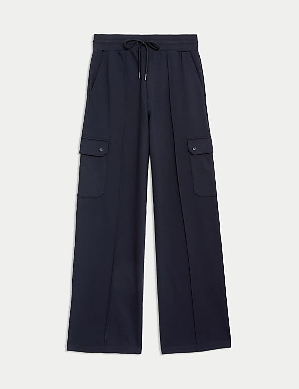 Ponte Utility Wide Leg Trousers - PL