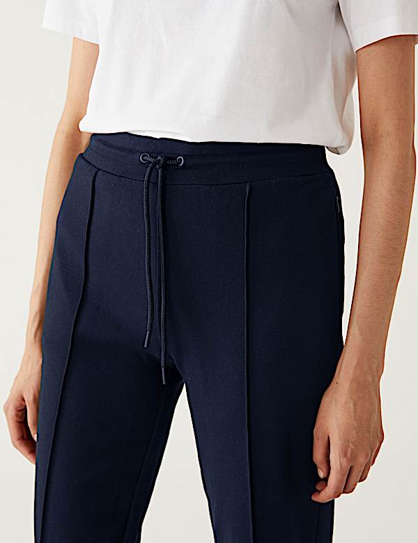 Jersey Straight Leg Joggers